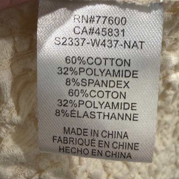 Saltwater Luxe Natural Lane Mini Dress • Coastal Boho Cottagecore Large - Picture 7 of 7